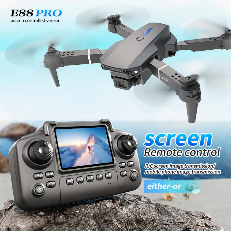 Drone Battery Box - 전문 E88 프로 드론 스크린 8K