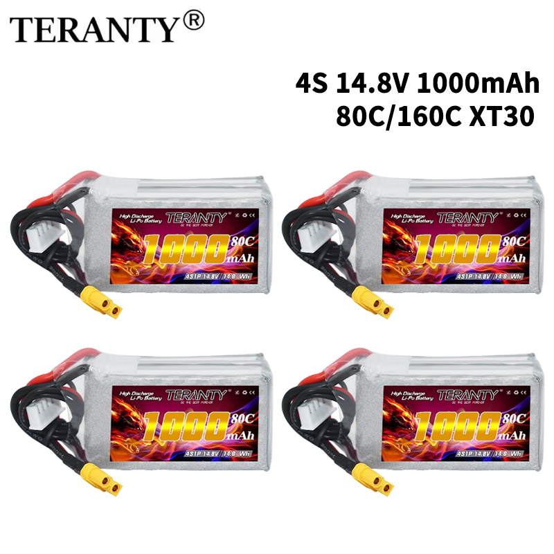 TERANTY 4S 1000mAh 14.8V 80C/1 - Drone Battery Connector 리뷰 및 가격