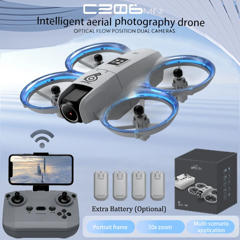 CZ06 미니 RC 쿼드콥터 드론 - 480P HD 듀 - Drone Battery Box 리뷰 및 가격