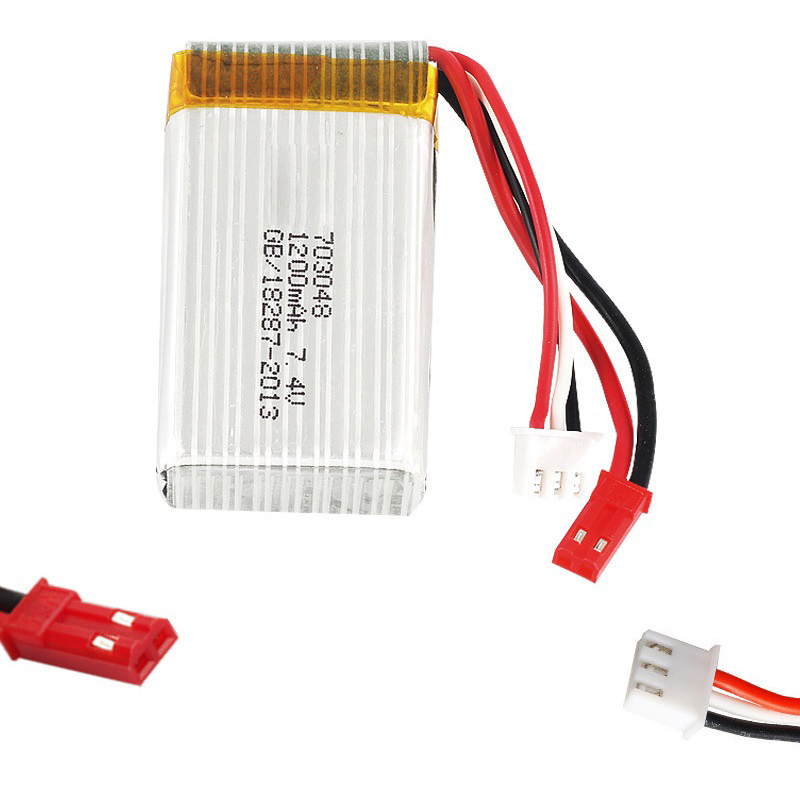 리포 배터리 2S 7.4V 1200mAh 703048  - Drone Battery Li-Ion 리뷰 및 가격