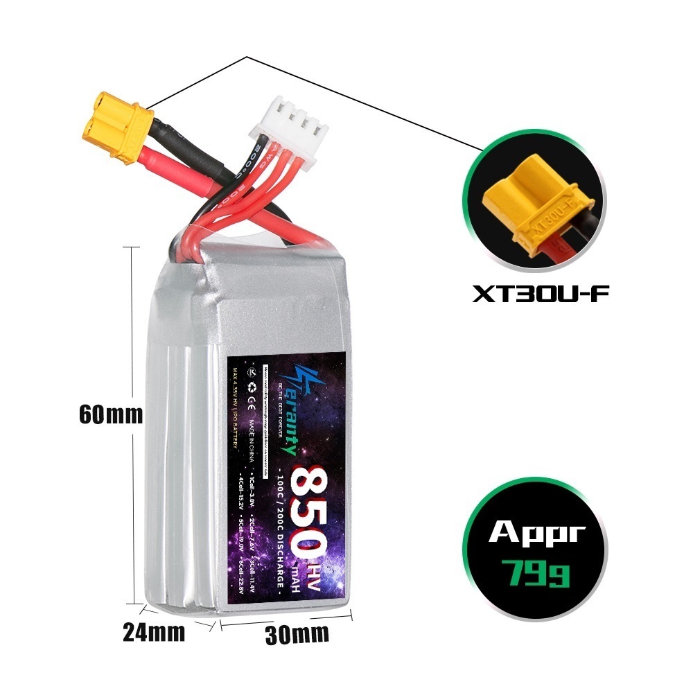 1/2/3PCS TERANTY 3S 11.4V Lipo - Drone Battery Connector 리뷰 및 가격
